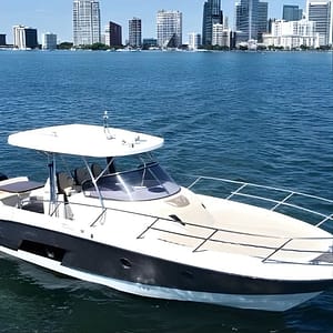 36 Ft Boat with Cabin and Bathroom, Champagne included. at Downtown Miami, Miami, United States Lizp.com Special Offers, Deals & Discounts in USA