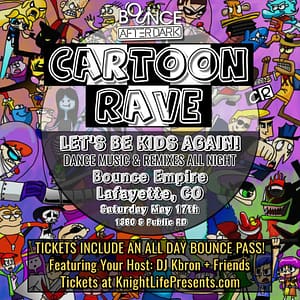 Bounce Empire – Cartoon Rave at Bounce Empire, Denver, United States Lizp.com Special Offers, Deals & Discounts in USA