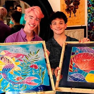 Make and paint a Malaysian batik scarf at batik painting experience, Miami, United States Lizp.com Special Offers, Deals & Discounts in USA