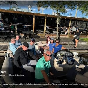 Pontoon Pub Crawl, 5 Lakeside Pubs and Restaurants Visit by Boat at Tanners Lakeside Restaurant & Bar, Orlando, United States Lizp.com Special Offers, Deals & Discounts in USA