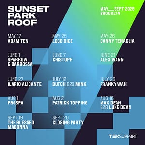 Teksupport: Ilario Alicante (open to close) at Sunset Park Rooftop | Private Events Venue, New York, United States Lizp.com Special Offers, Deals & Discounts in USA