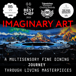 IMAGINARY ART Show in KRASOTA Restaurant – Dining Experiences Lizp.com Special Offers, Deals & Discounts in USA