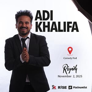Comedy Show by Adi Khalifa in Riyadh – Shows and Theatrical Plays Lizp.com Special Offers, Deals & Discounts in USA