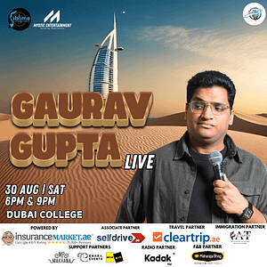 Gaurav Gupta Live in Dubai 2025 – Comedy Events Lizp.com Special Offers, Deals & Discounts in USA