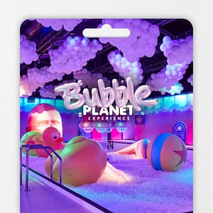 Bubble Planet: An Immersive Experience – Gift Card at American Dream, Jersey City, United States Lizp.com Special Offers, Deals & Discounts in USA