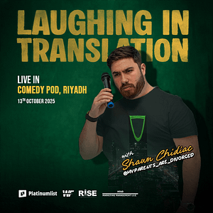 Laughing in Translation With My Parents Are Divorced Shawn Chidiac in Riyadh – Shows and Theatrical Plays Lizp.com Special Offers, Deals & Discounts in USA