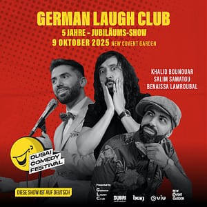 German Laugh Club 5-Year Anniversary Live at Dubai Comedy Festival – Dubai Comedy Festival Lizp.com Special Offers, Deals & Discounts in USA