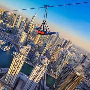 XLine Dubai Marina – The Longest Urban Zipline in The World – XDubai Attractions Lizp.com Special Offers, Deals & Discounts in USA