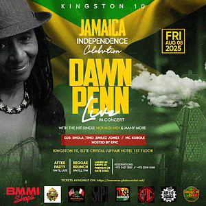 Jamaica Independence Celebration: Dawn Penn Live at Kingston10 – Concerts Lizp.com Special Offers, Deals & Discounts in USA
