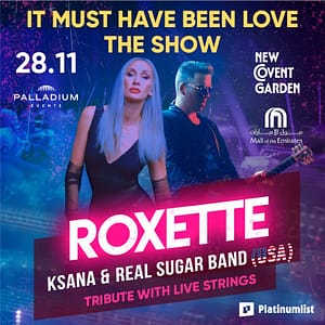 Tribute to Marie Frederiksson Roxette Top Hits ‘Symphony of Your Heart’ in Dubai – Concerts Lizp.com Special Offers, Deals & Discounts in USA