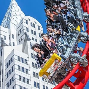 The Big Apple Coaster at New York New York Hotel and Casino at New York-New York Hotel & Casino, Las Vegas, United States Lizp.com Special Offers, Deals & Discounts in USA