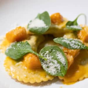 Handmade Butternut Squash Ravioli with Brown Butter Sage Sauce – NJ at Courtyard by Marriott Edgewater NYC Area, New York, United States Lizp.com Special Offers, Deals & Discounts in USA
