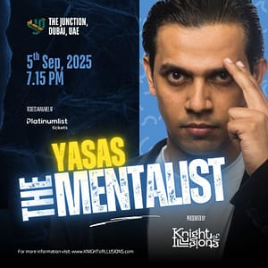 Yasas The Mentalist at The Junction in Dubai – Shows and Theatrical Plays Lizp.com Special Offers, Deals & Discounts in USA