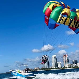 Fly South Beach Via Flysobe Parasail at FLYSOBE Parasail, Miami, United States Lizp.com Special Offers, Deals & Discounts in USA