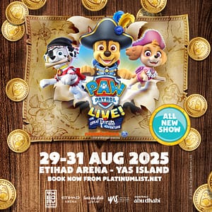 Paw Patrol Live! The Great Pirate Adventure at Etihad Arena Abu Dhabi – Kids Events Lizp.com Special Offers, Deals & Discounts in USA