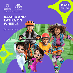 Rashid and Latifa on Wheels in Dubai – Kids Events Lizp.com Special Offers, Deals & Discounts in USA