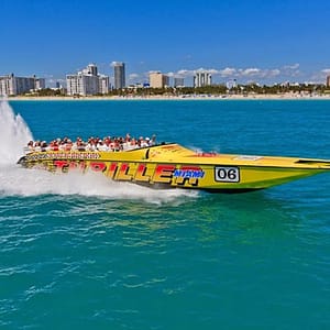 Speedboat Sightseeing Tour of Miami at Bayside Marketplace, Miami, United States Lizp.com Special Offers, Deals & Discounts in USA