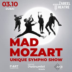 Mad Mozart: Unique Sympho Show at Zabeel Theatre in Dubai – Concerts Lizp.com Special Offers, Deals & Discounts in USA