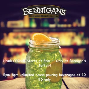3 Hours Zero Limits at Bennigans – Recently Added Experiences Lizp.com Special Offers, Deals & Discounts in USA