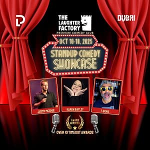 The Laughter Factory October 2025 in Dubai, Abu Dhabi and Rak – Comedy Events Lizp.com Special Offers, Deals & Discounts in USA