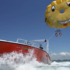 Parasailing Adventure above the Gulf of Mexico at 4110 127th St W,, Sarasota, United States Lizp.com Special Offers, Deals & Discounts in USA