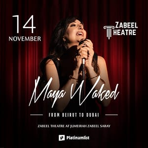 Maya Waked from Beirut to Dubai at Zabeel Theatre, Dubai – Concerts Lizp.com Special Offers, Deals & Discounts in USA