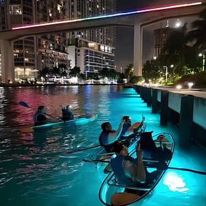 L.E.D. Light Kayak Miami City Lights at 122 NW N River Drr, Miami, United States Lizp.com Special Offers, Deals & Discounts in USA