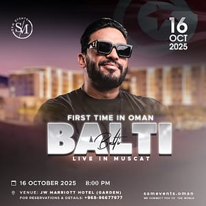 Balti Live in Muscat – Concerts Lizp.com Special Offers, Deals & Discounts in USA