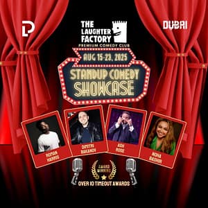The Laughter Factory August 2025 in Dubai and Abu Dhabi – Comedy Events Lizp.com Special Offers, Deals & Discounts in USA