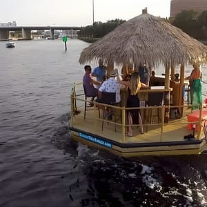 Tiki Boat – Downtown Tampa – The Only Authentic Floating Tiki Bar at Water Works Park, Tampa, United States Lizp.com Special Offers, Deals & Discounts in USA