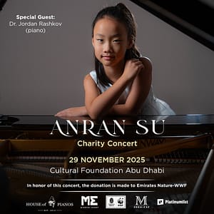 Anran Su – Charity Concert at Cultural Foundation in Abu Dhabi – Shows and Theatrical Plays Lizp.com Special Offers, Deals & Discounts in USA