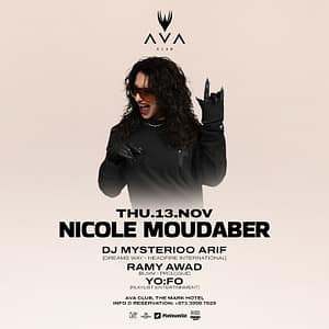 Nicole Moudaber live at AVA Club – Nightlife Lizp.com Special Offers, Deals & Discounts in USA