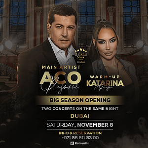 Aco Pejovic Live concert – Katarina Grujic Warm up – Concerts Lizp.com Special Offers, Deals & Discounts in USA