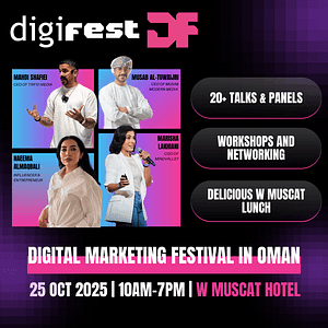 Digifest Digital Marketing Festival in Muscat – Conferences Lizp.com Special Offers, Deals & Discounts in USA
