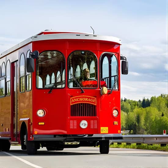 Anchorage Trolley’s Deluxe City Tour at Visit Anchorage Log Cabin Visitor Information Center, Anchorage, United States Lizp.com Special Offers, Deals & Discounts in USA