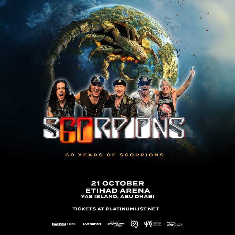 Coming Home — 60 Years of Scorpions tour at Etihad Arena – Concerts Lizp.com Special Offers, Deals & Discounts in USA