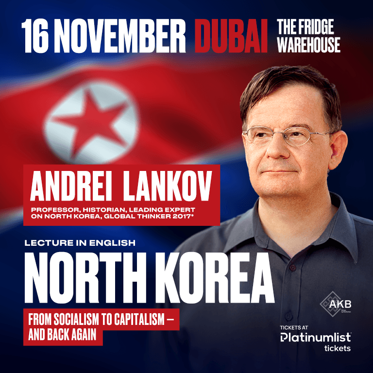 Andrei Lankov With the Lecture “North Korea: From Socialism to Capitalism — and a Little Bit Back” in Dubai – Seminar Lizp.com Special Offers, Deals & Discounts in USA